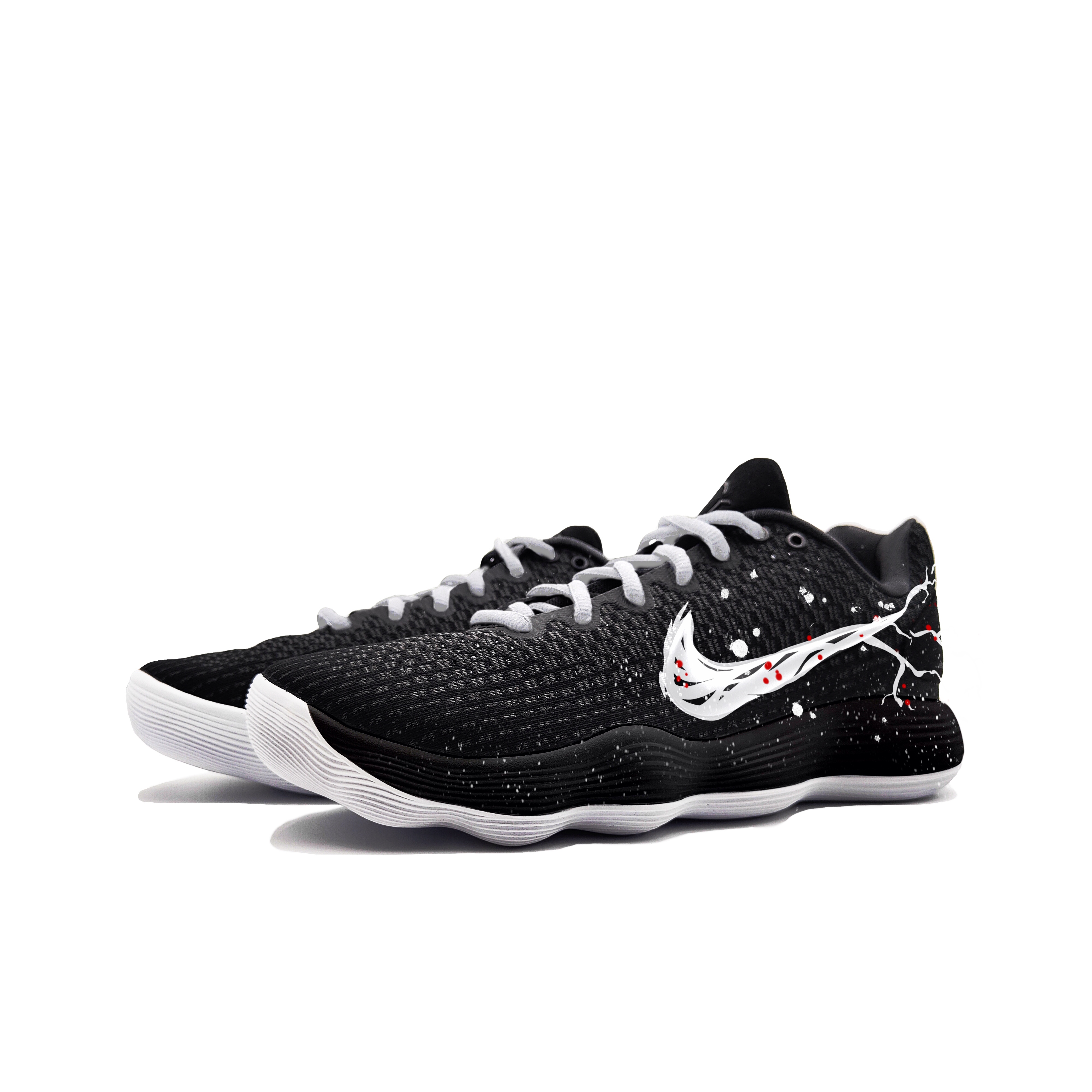 Nike Hyperdunk 2017 Seeking Plum Blossom In The Snow Cushioning Abrasion Resistant Coverage Support Thermal Low top