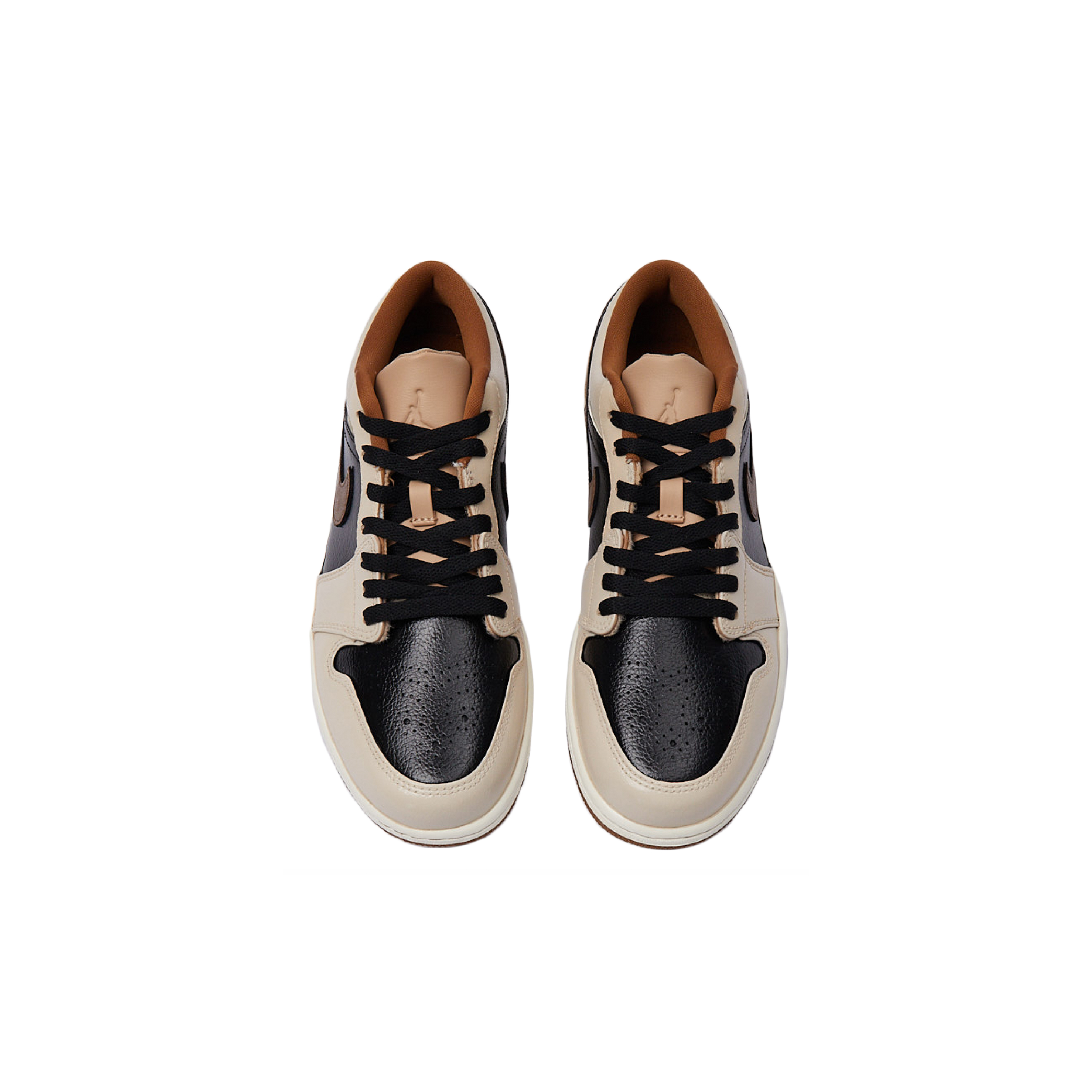 Jordan Air Jordan 1 Vintage Basketball Shoes Men’s Low Top Black/Brown