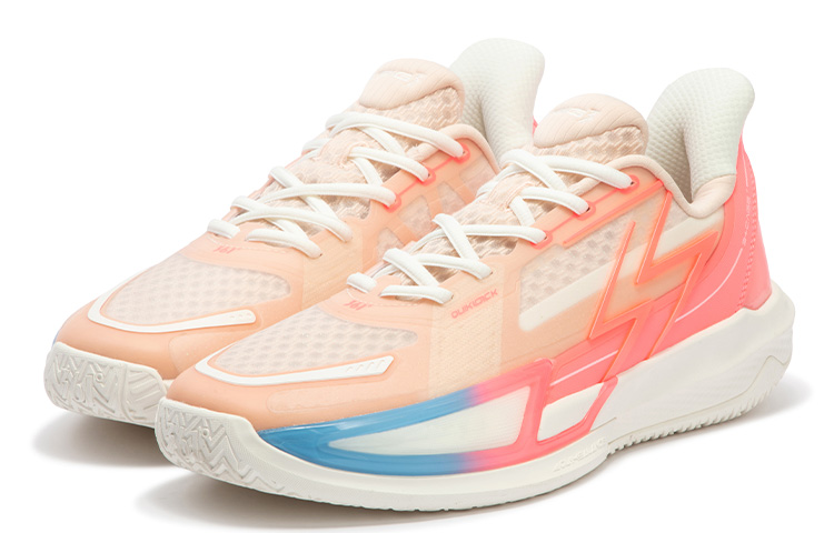 361° Big3 4.0 QUICK Basketball Shoes Men’s Low Top Smoothie Peach