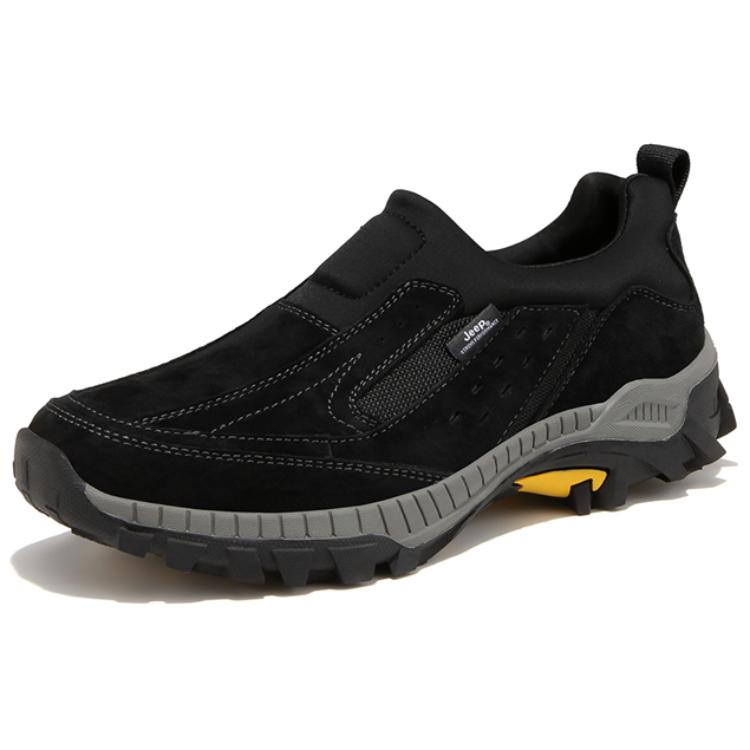 Jeep Abrasion Resistant Low top Hiking Shoes Men’s Black