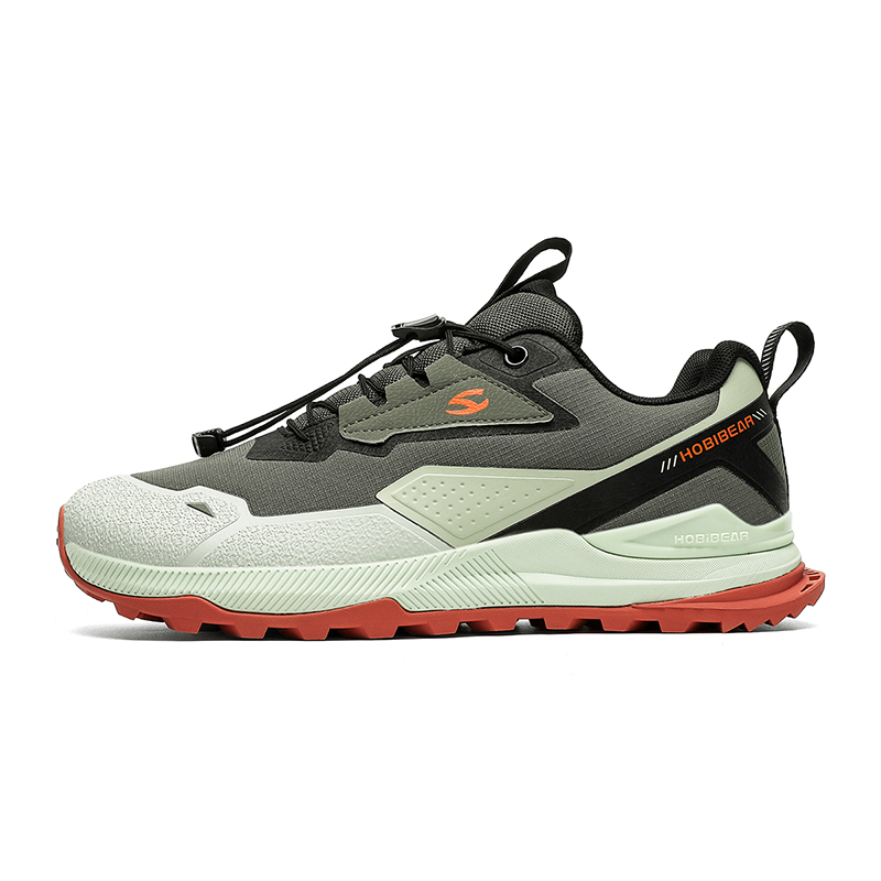 HOBIBEAR Textile, Synthetic Leather Slip Resistant, Abrasion Resistant, Lightweight Low top Casual Shoes Men’s