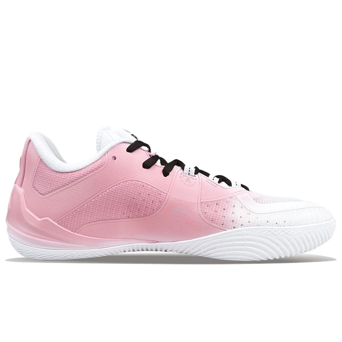 PEAK Slip Resistant Abrasion Resistant Low top Basketball Shoes Men’s White Pink