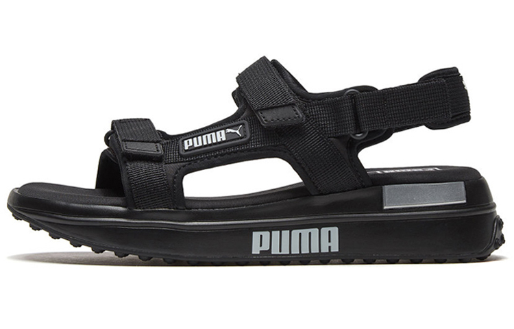 Puma Future Rider Sandal Velcro sports sandals for men and women, black