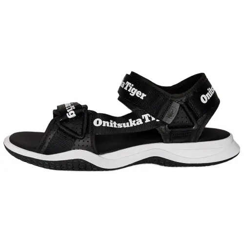 Onitsuka Tiger Ohbori Strap Sandals 'Black White'