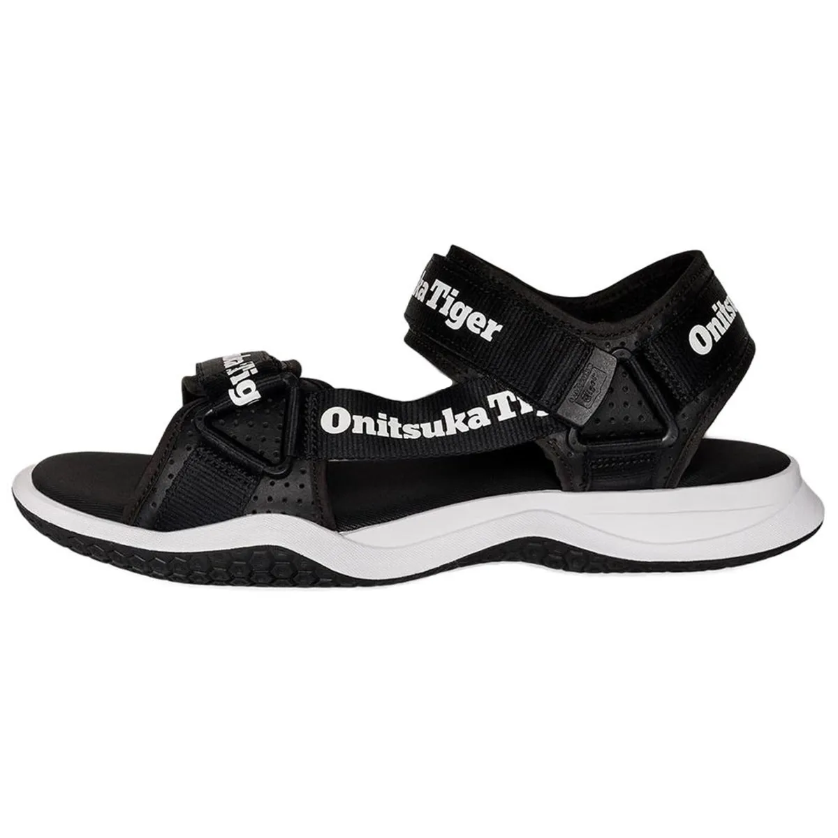 Onitsuka Tiger Ohbori Strap Sandals 'Black White'