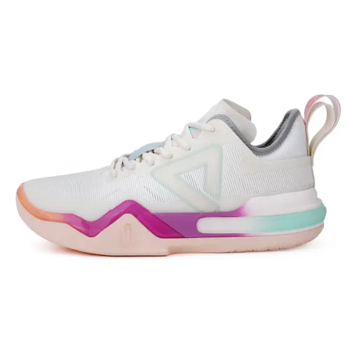 PEAK Andrew Wiggins AW1 Integrated Version Taichi Low top Performance Basketball Shoes Men's Beige