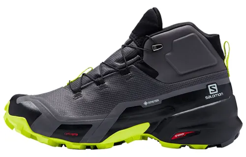 SALOMON CROSS HIKE Cushioning Slip Resistant Abrasion Resistant Mid top Mountaineering Shoes