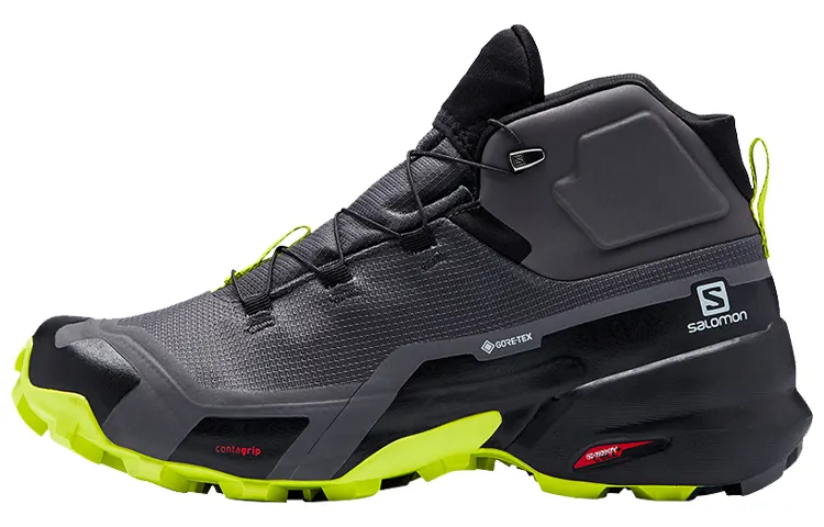 SALOMON CROSS HIKE Cushioning Slip Resistant Abrasion Resistant Mid top Mountaineering Shoes