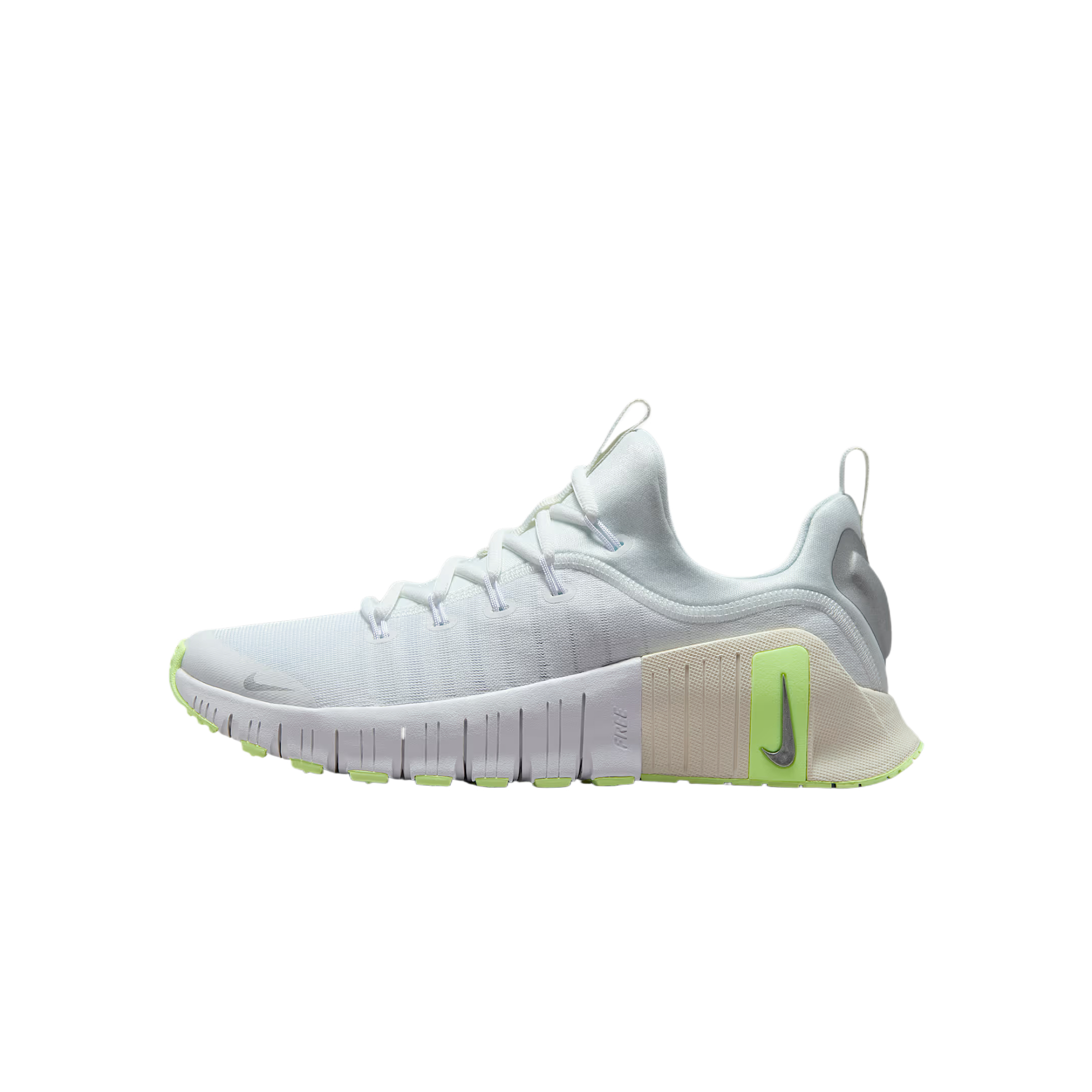 Nike Free Metcon 6 Cushioning Low top Training Shoes Women’s White Green