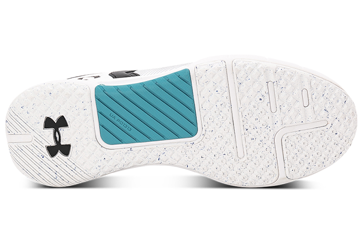 Мужские кроссовки Under Armour Hovr Rise 2 (бело-черный) — фото 5