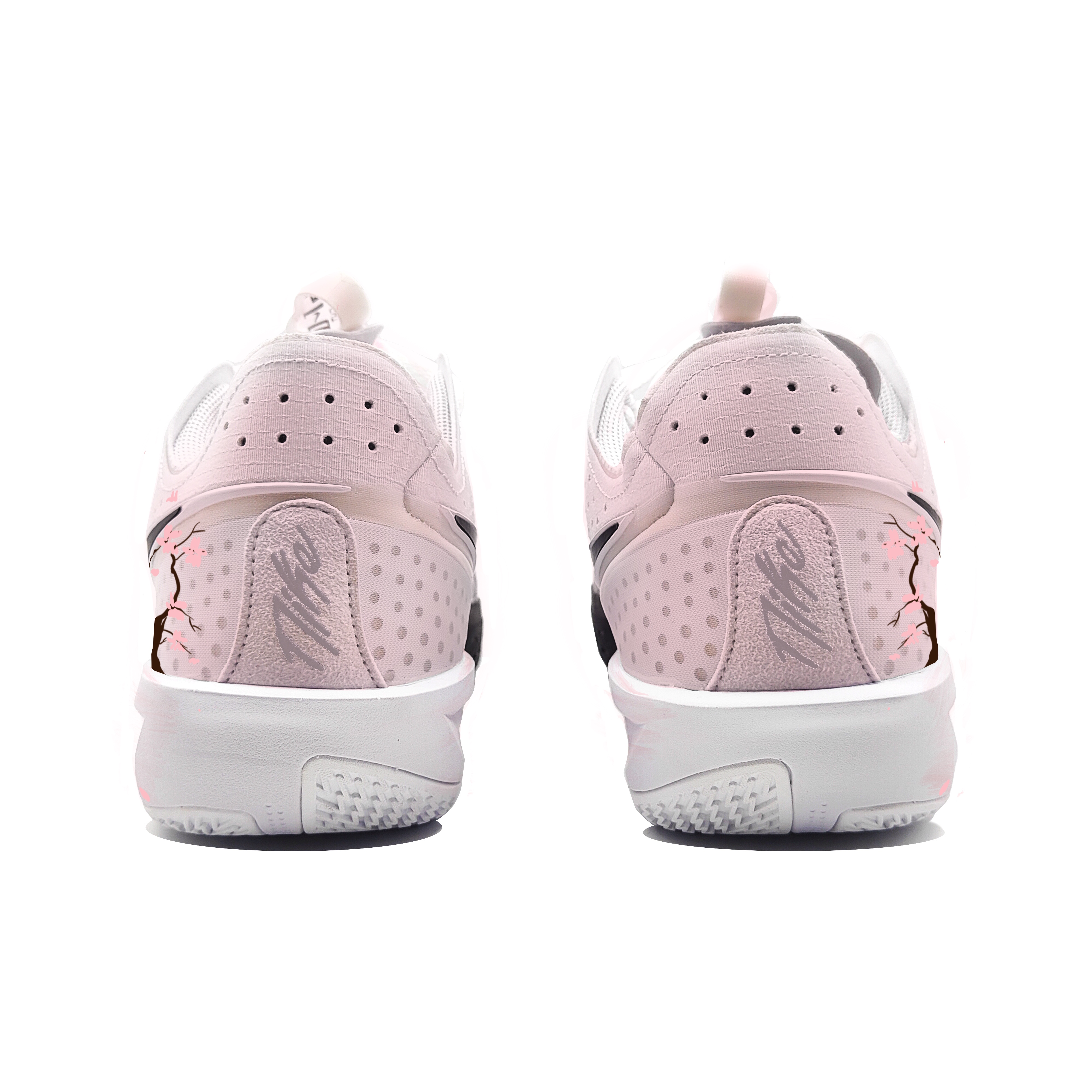 Nike Air Zoom G.T. Cut3 Pink Cherry Blossom Snow Low top Basketball Shoes Unisex Pink White Black