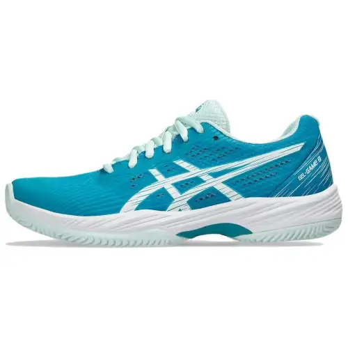 ASICS Gel Game 9 Clay/OC Teal Blue White Women's