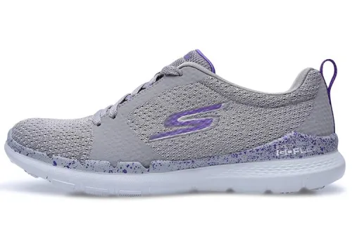 Skechers Go Flex Training Shoes Women's Low Top Gray/Purple