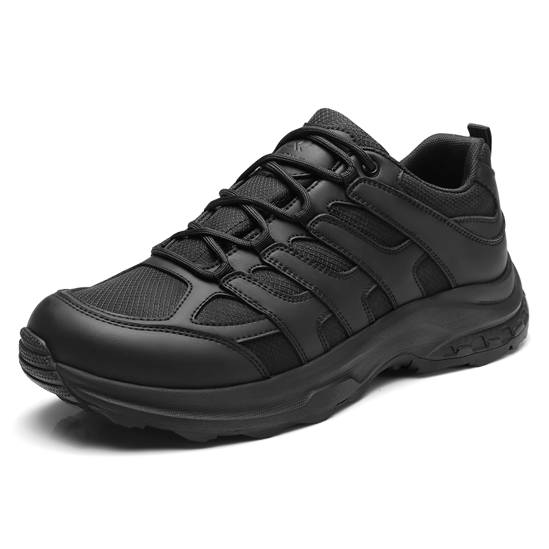 QIANGREN 3515 Mountaineering Hiking Shoes Men’s Black