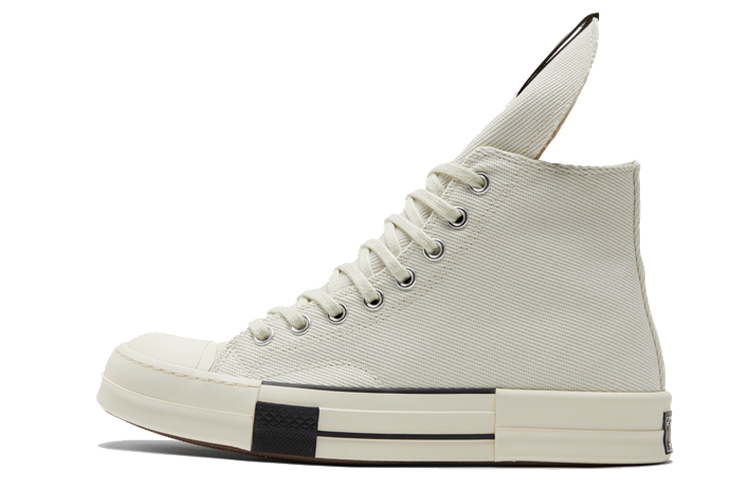 Кеды Rick Rick Owens DRKSHDW x Converse 1970s Turbodrk Chuck Taylor All Star High (белые)