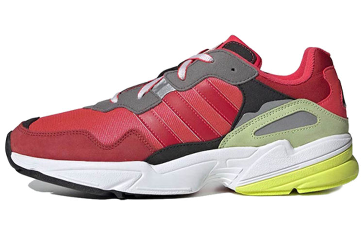 Кроссовки adidas originals Yung-96 CNY (красно-желтые)