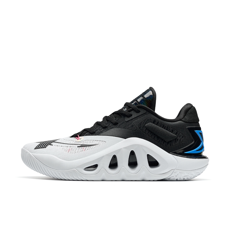 XTEP Demon Claw Game Ready Slip Resistant Abrasion Resistant Low top Basketball Shoes Men’s New White/Black