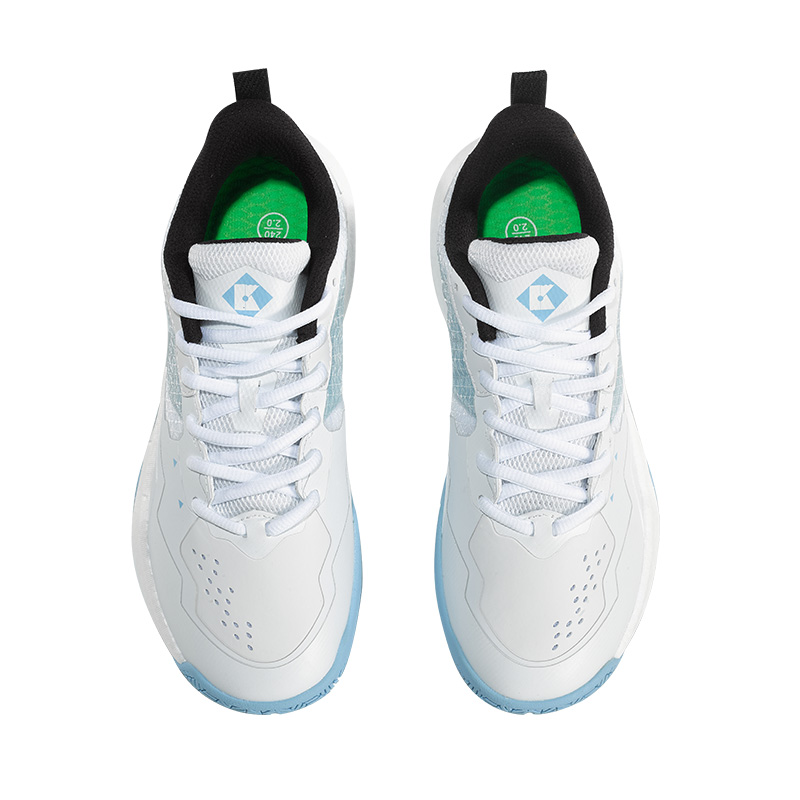 KUMPOO KH G711 Slip Resistant Breathable Coverage Support Lightweight Rebound Low top Badminton Shoes Unisex