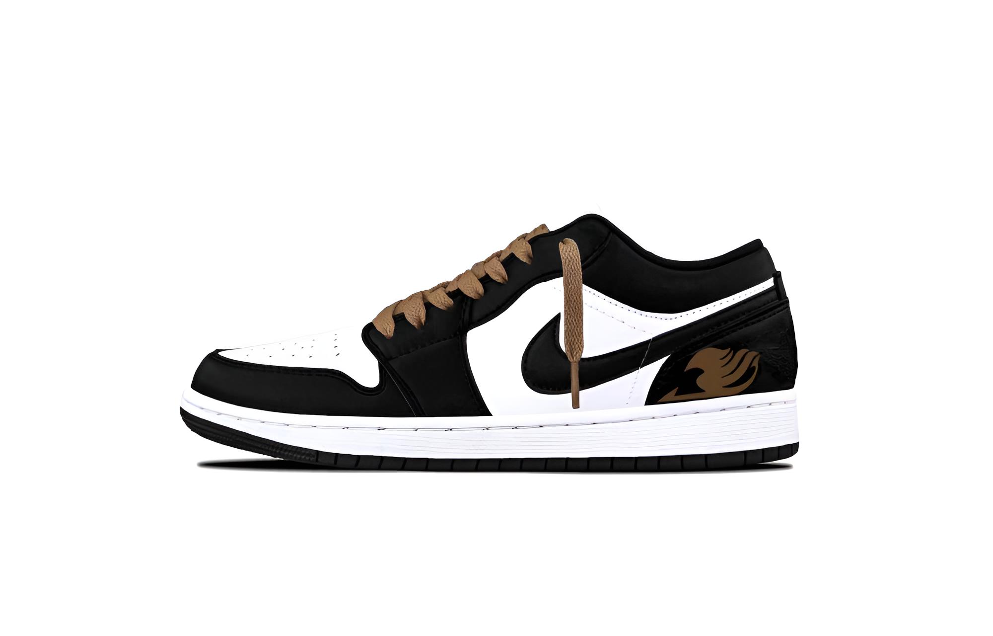 Jordan Air Jordan 1 Brown Tone AJ Cushioning, Wear Resistant Low top Vintage Basketball Shoes Unisex
