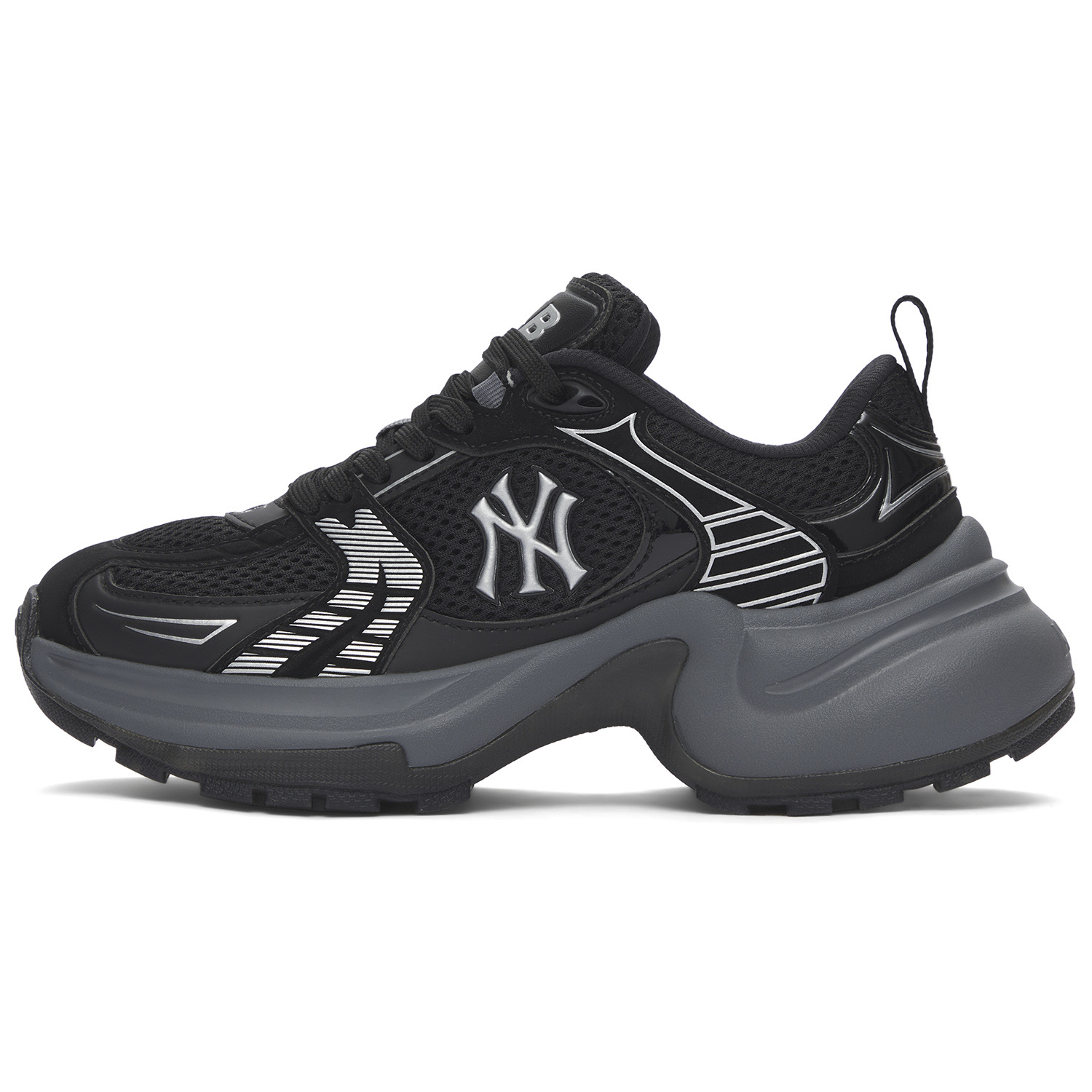 Женские кроссовки MLB 3ASHW045N-50BKS (черные)