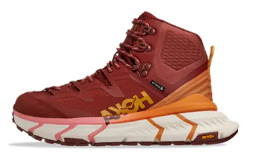 HOKA ONE ONE Tennine Textile, Synthetic Leather Slip Resistant, Abrasion Resistant, Breathable High top