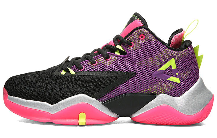 PEAK Tai Ji1.0 Basketball Shoes Men’s Mid Top Violet