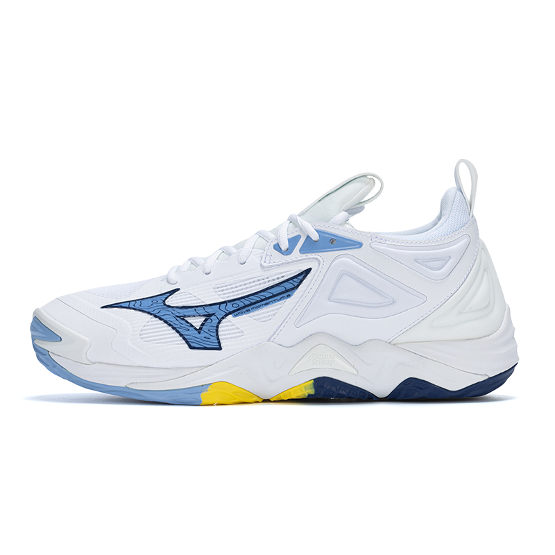 Wave Momentum Mizuno 3 ‘White Bellwether Blue’