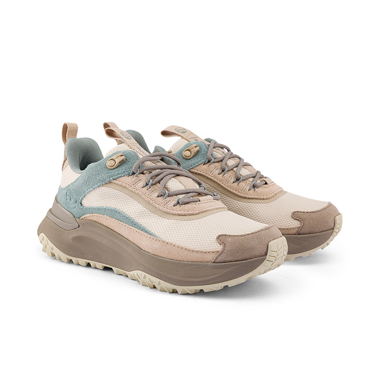 Timberland Motion Access Waterproof And Lightweight Mountaineering Hiking Shoes Women’s Ecru Light Blue