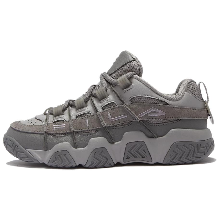 FILA FUSION BUSTER Puffy Shoes Low top Vintage Basketball Shoes Women’s Gray