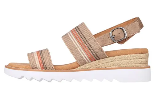 Skechers Bobs Beach Sandals Women's Coffee/Multicolor
