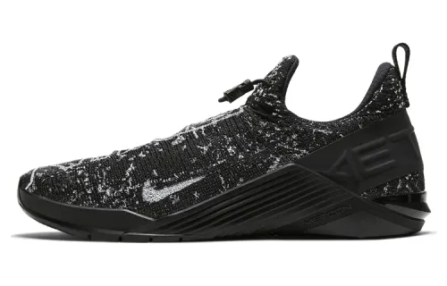 Nike React Metcon non-slip lightweight low-top training shoes women's black marble