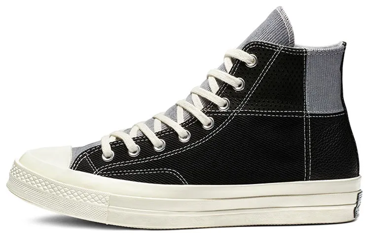 Chuck 70 Converse Mixed Material Hi 'Black Egret'