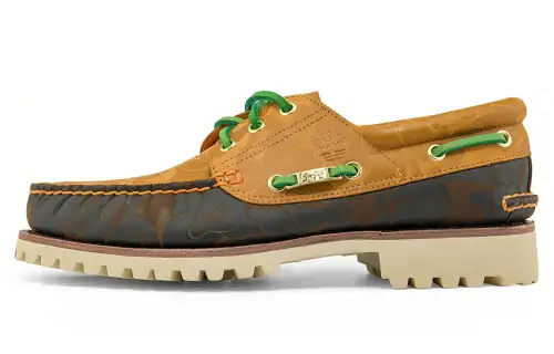 Timberland BAPE X 3-Eye Classic 'Wheat Camo'