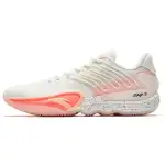 Anta Zap 2 Cushioning Abrasion Resistant Breathable Low top Basketball Shoes Men's White Orange