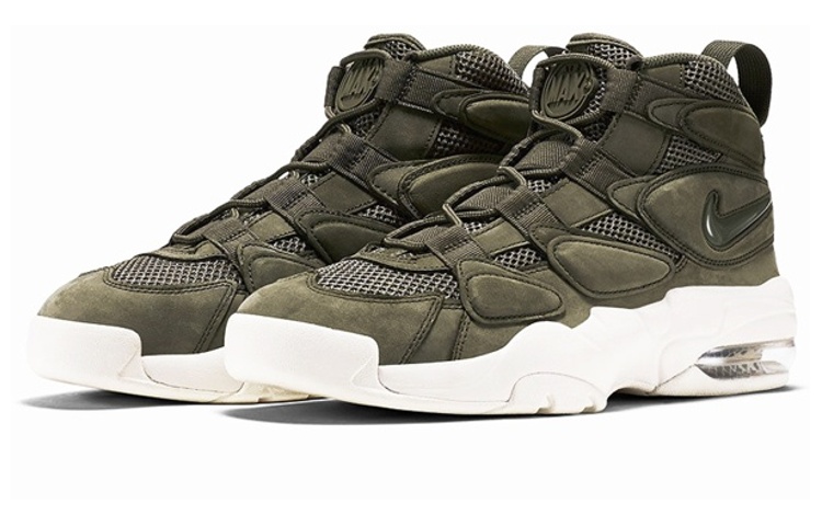 Мужские кроссовки Nike Air Max 2 Uptempo Urban Haze (зеленые) — фото 4