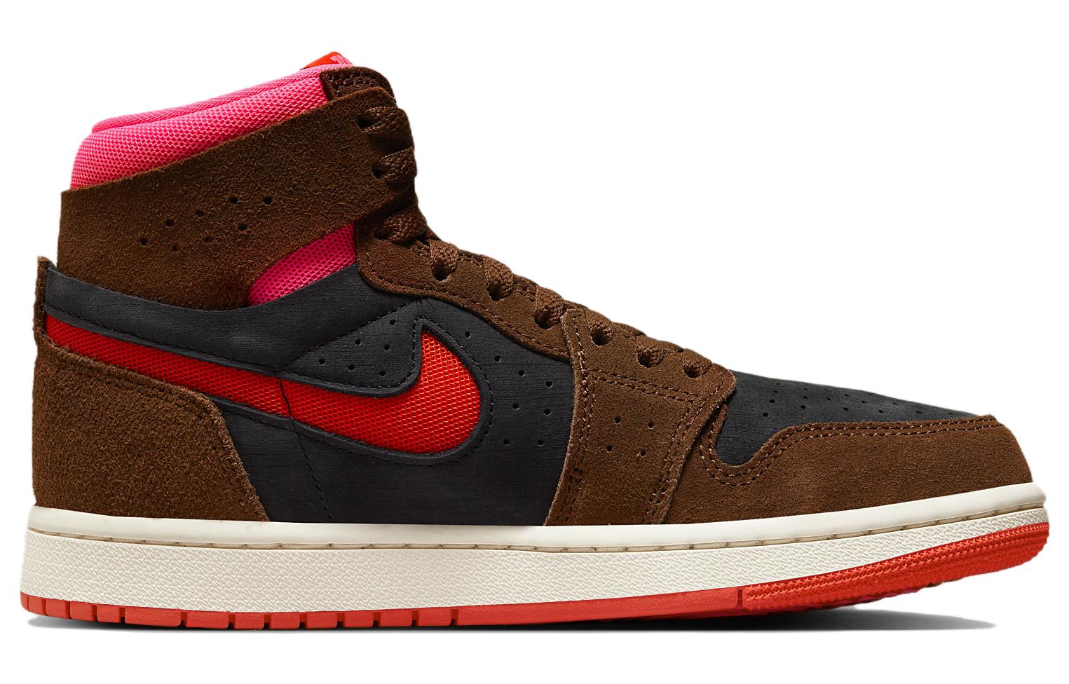 Jordan 1 High Zoom Air CMFT 2 Cacao Wow Picante Red Women’s