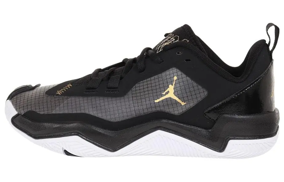 Air Jordan Westbrook One Take 4 'Black White Metallic Gold'