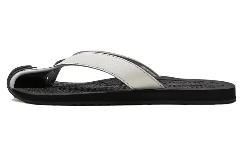 Keen BARBADOS TG Rubber Sole No Special Function Flip Flops Women's Black White