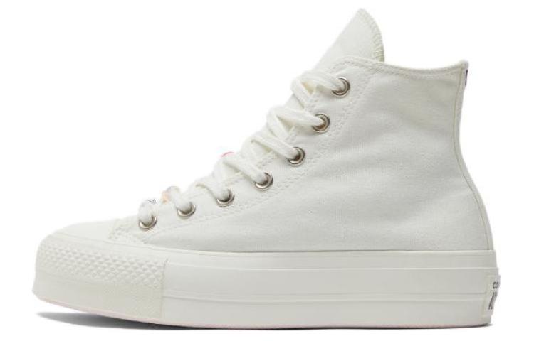 Женские кеды Converse Converse All Star Lift Y2K (белые с розовым)