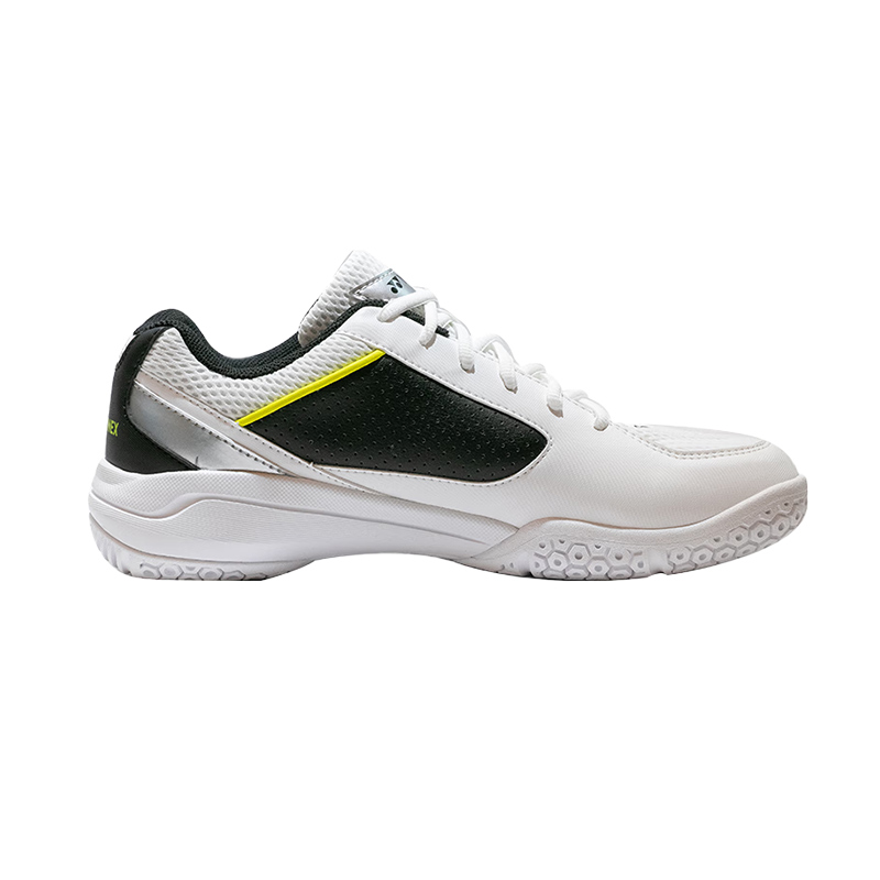 YONEX Power Cushion Abrasion Resistant Low top Badminton Shoes Unisex White Black