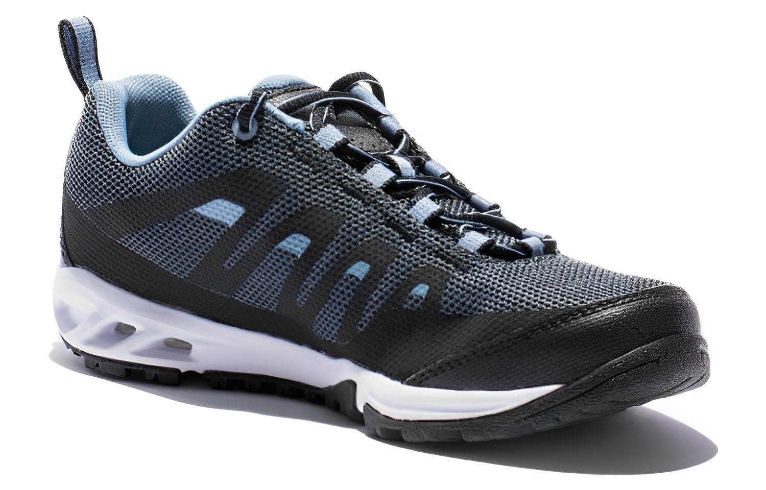 Columbia Slip Resistant, Abrasion Resistant, Breathable Low top Outdoor Shoes Women’s Blue Gray