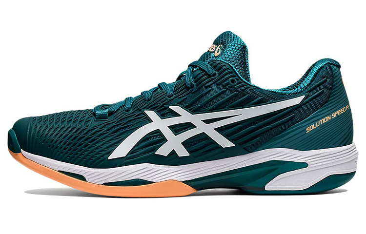 Asics Solution Speed FF 2 Low top Tennis Shoes Men's Green White