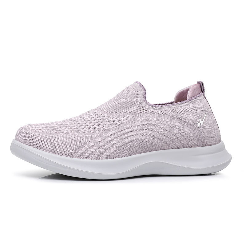 DOUBLE STAR 88 Flyknit Mom’s Comfortable Walking Shoes Slip on Traditional Beijing Cloth Shoes Fabric