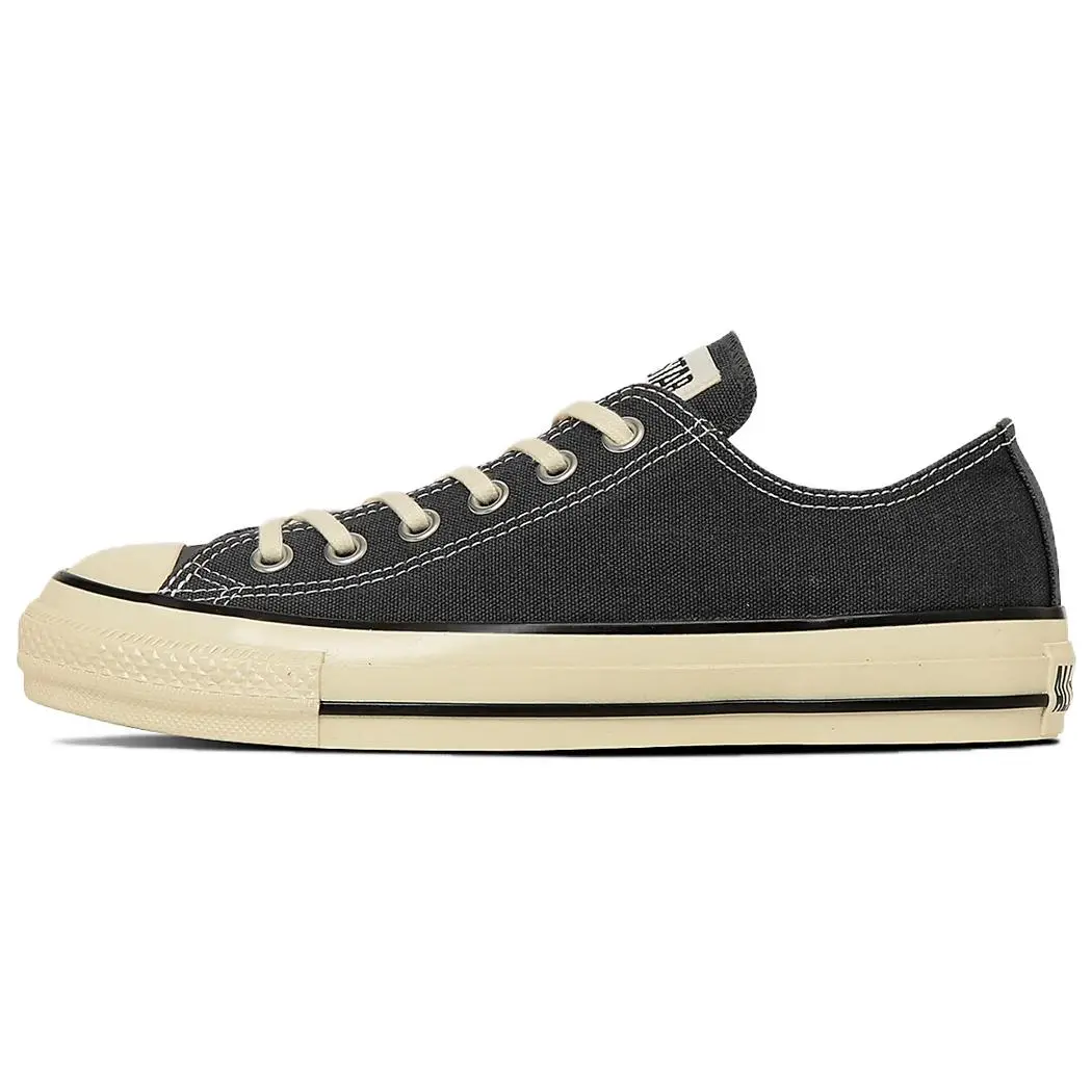 Converse All Star Aged Abrasion Resistant Low top Canvas Shoes Unisex Ink Black Japan Version