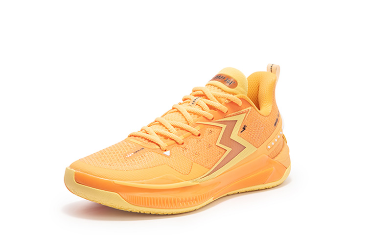 361° BIG3 5.0 Quick Orange Soda Cushioning Slip Resistant Abrasion Resistant Low top Basketball Shoes Unisex