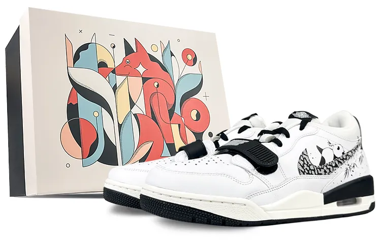Jordan Legacy 312 Cushioning Abrasion Resistant Cushioning, Wear Resistant Mid top Vintage Basketball Shoes Men's