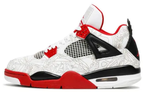 Jordan 4 Retro White Laser