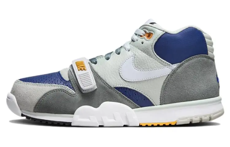 Nike Air Trainer 1 Mesh Slip Resistant Slip Resistant Mid top Training Shoes Men's Gray