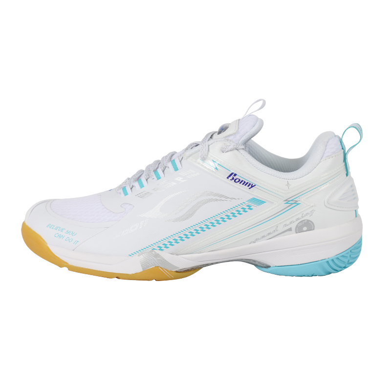 BONNY Slip Resistant Abrasion Resistant Low top Badminton Shoes Unisex