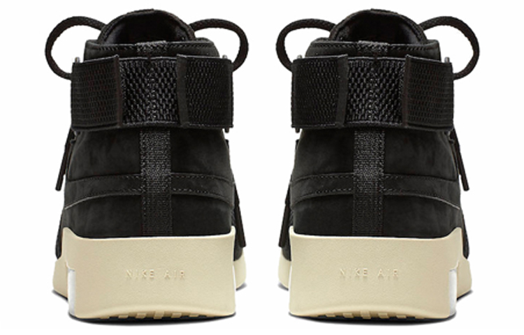 nike fear of god moccasin black